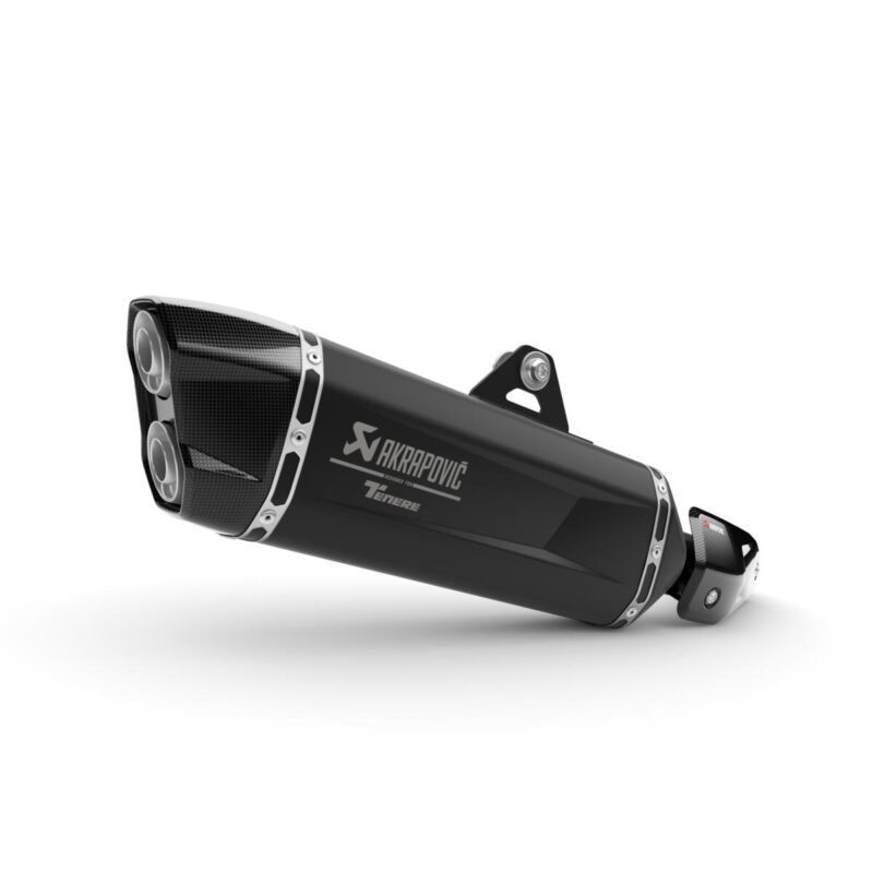 Genuine Yamaha Ténéré 700 World Raid - Slip on Exhaust - Black