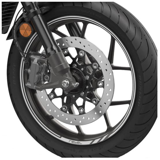 18 Inch Wheel Stripe (Mat Axis Grey Metallic)