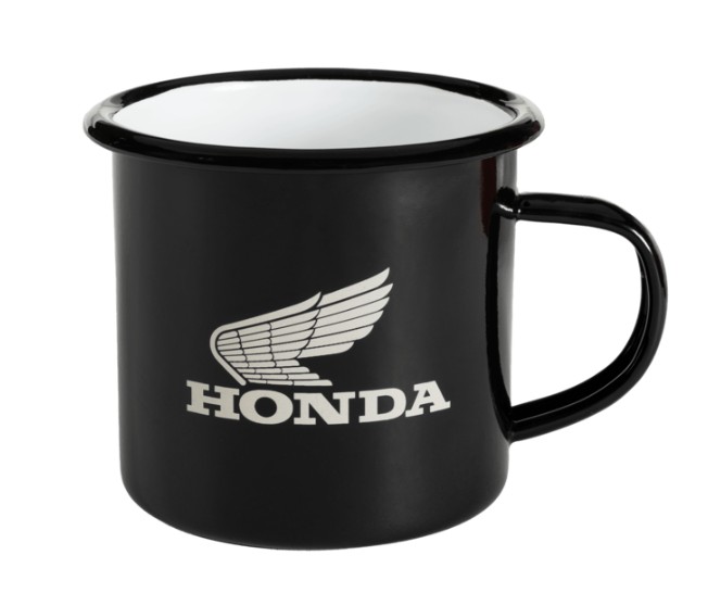 Black Metal Mug